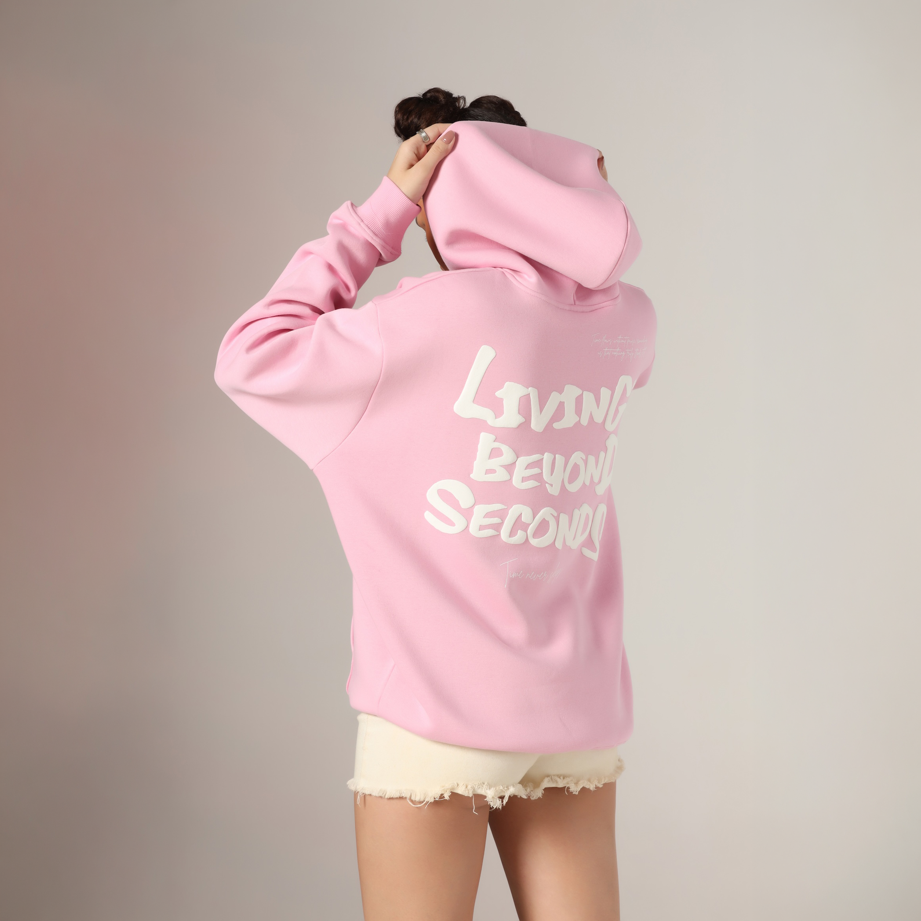 SECONDS HOODIE PINK