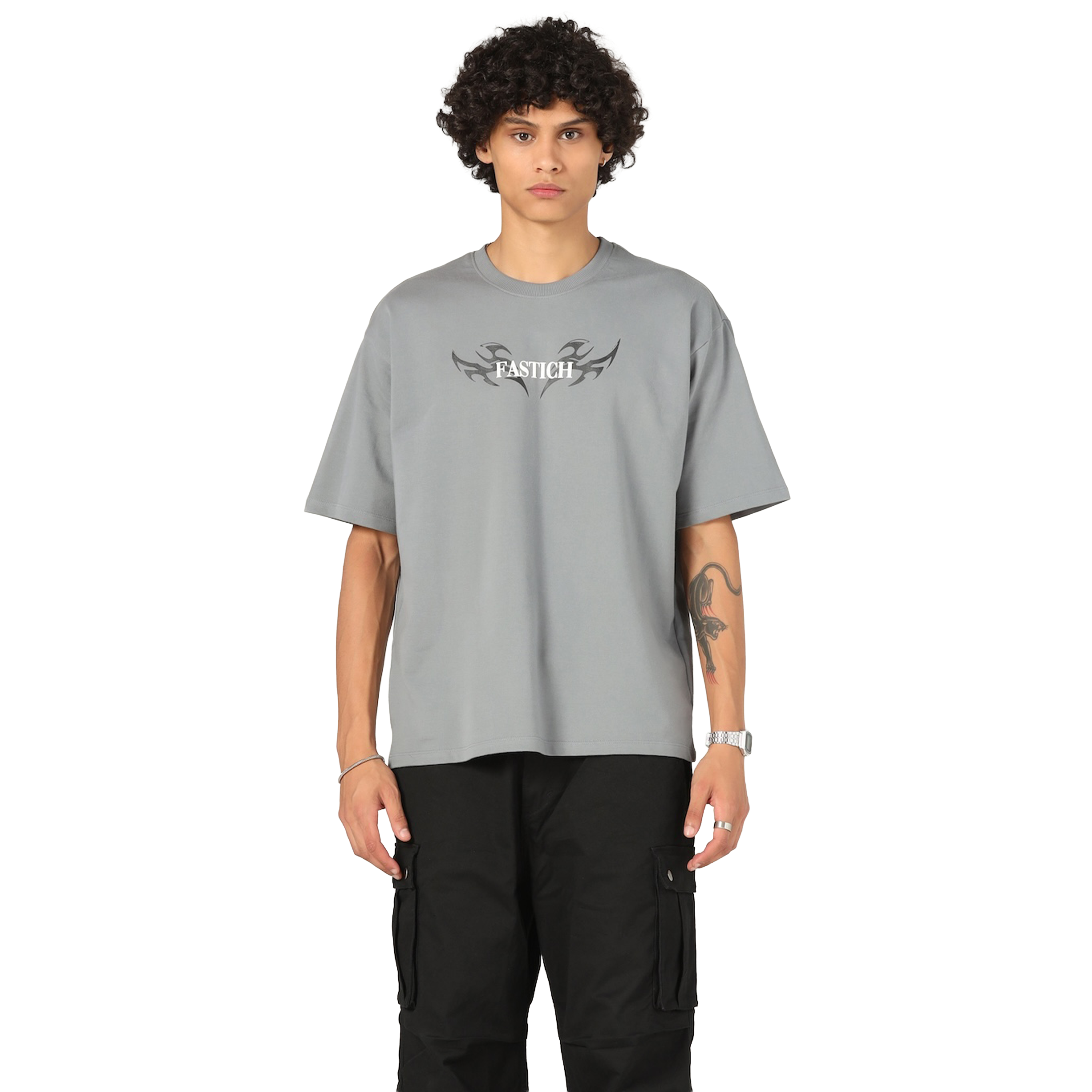 AFTERTIME GREY T-SHIRT