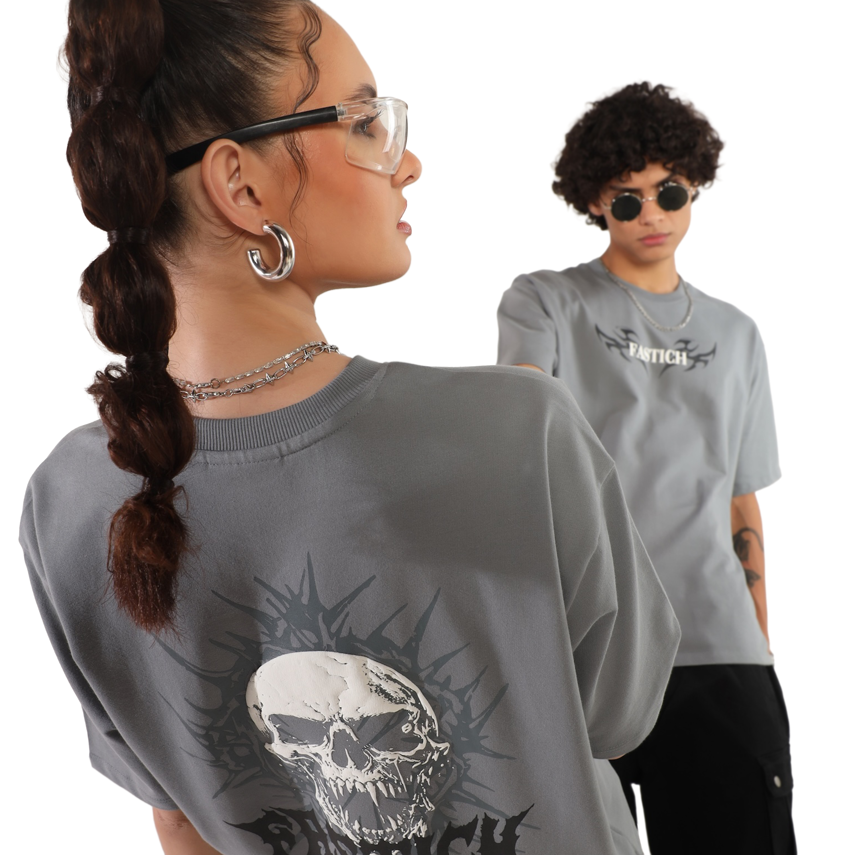 AFTERTIME GREY T-SHIRT